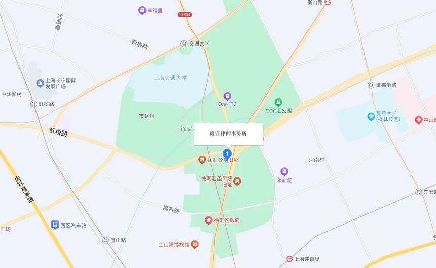 办公地址地图